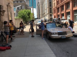 St. Louis Filmmakers on set
